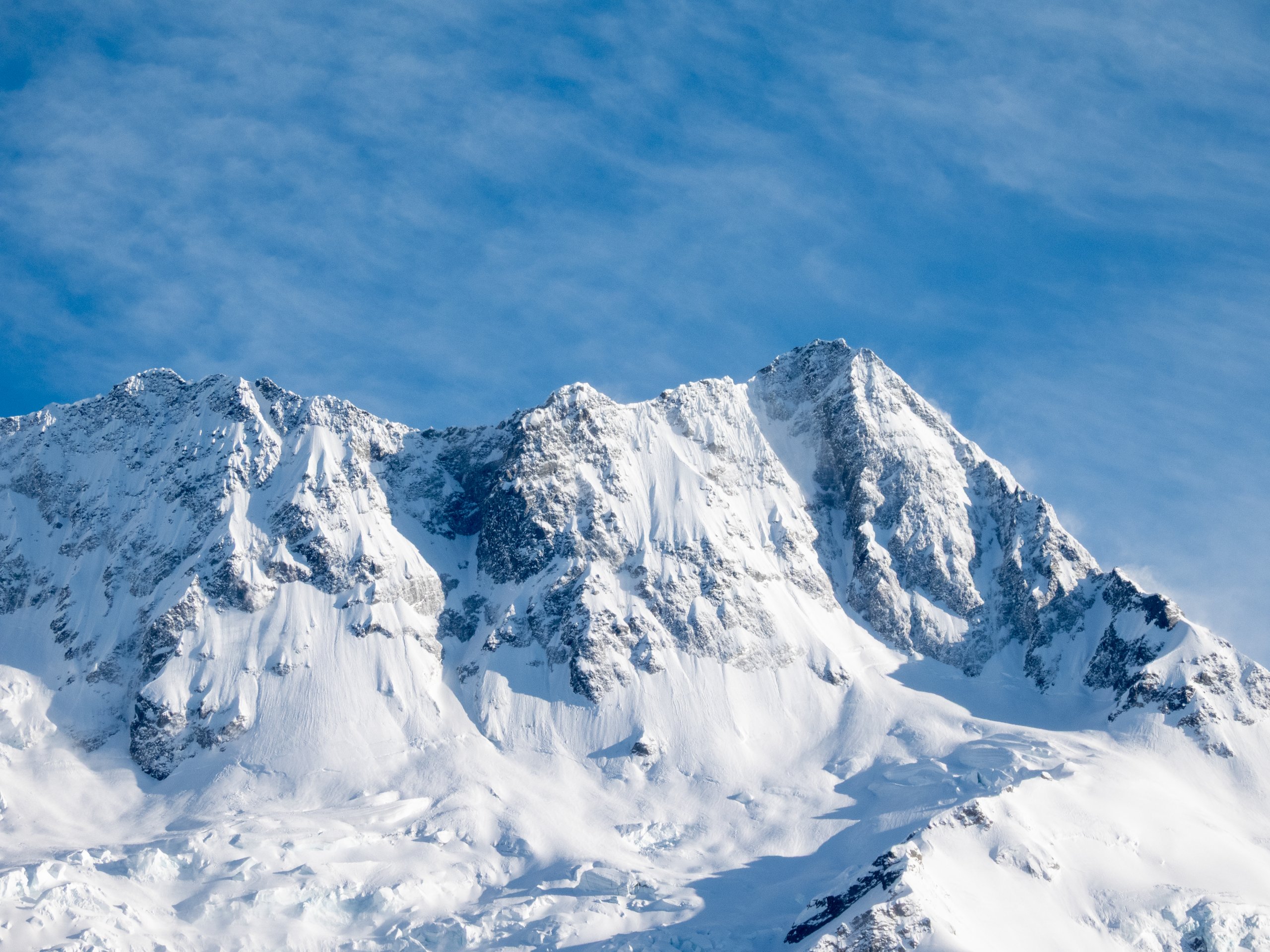 Mount Cook mountain range in New Zealand Southern Alps