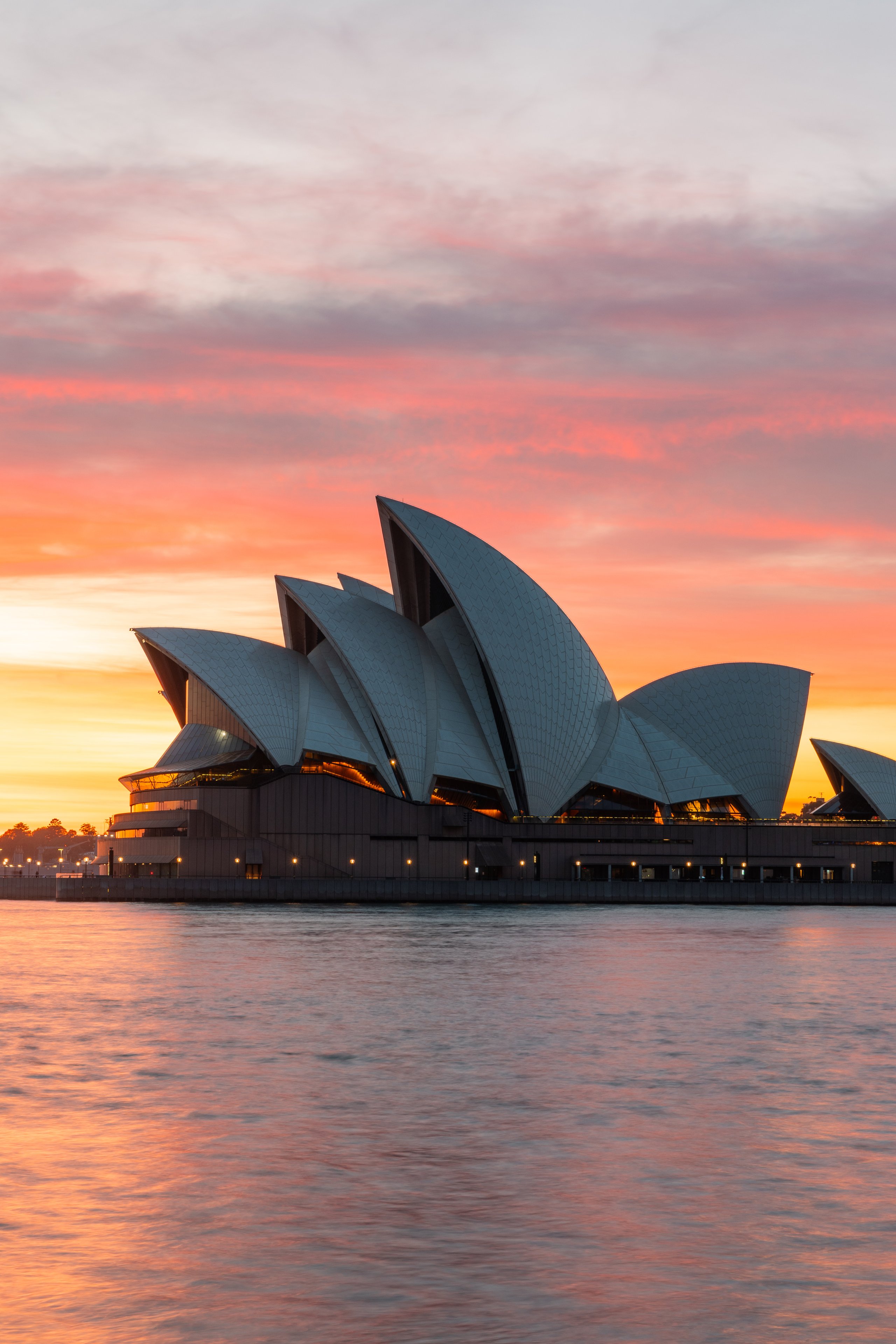 Sydney Opera House at sunrise Australia